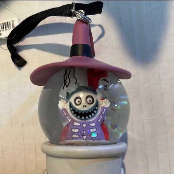 Disney Parks Nightmare Before Christmas Mini Snow Globe Ornament Set - Picture 4 of 7